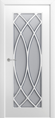 Dariano Межкомнатная дверь Саппоро 1 с решеткой Волна ПО, арт. 30225