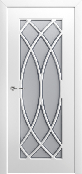 Dariano Межкомнатная дверь Саппоро 1 с решеткой Волна ПО, арт. 30225 - фото №6