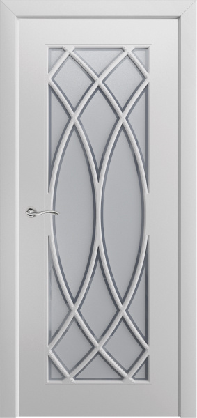 Dariano Межкомнатная дверь Саппоро 1 с решеткой Волна ПО, арт. 30225 - фото №5