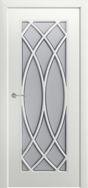 Dariano Межкомнатная дверь Саппоро 1 с решеткой Волна ПО, арт. 30225 - фото №4