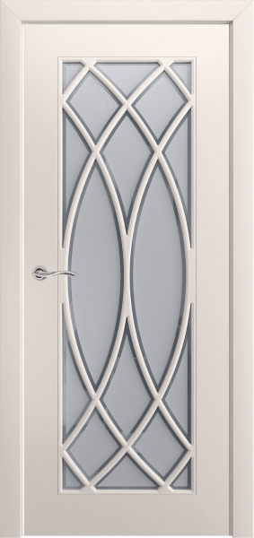 Dariano Межкомнатная дверь Саппоро 1 с решеткой Волна ПО, арт. 30225 - фото №3