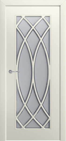 Dariano Межкомнатная дверь Саппоро 1 с решеткой Волна ПО, арт. 30225 - фото №2