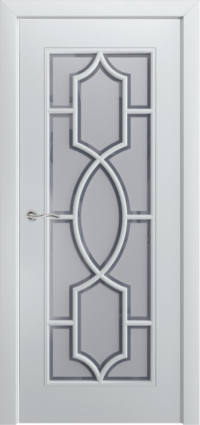 Dariano Межкомнатная дверь Саппоро 1 с решеткой Восток ПО, арт. 30226 - фото №1