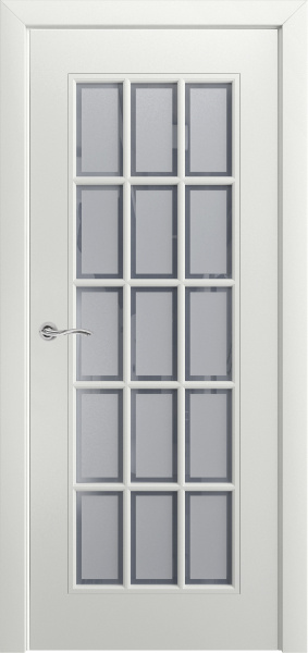 Dariano Межкомнатная дверь Саппоро 1 с решеткой №15 ПО, арт. 30227 - фото №4