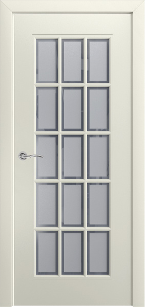 Dariano Межкомнатная дверь Саппоро 1 с решеткой №15 ПО, арт. 30227 - фото №2