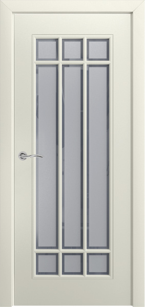 Dariano Межкомнатная дверь Саппоро 1 с решеткой №9 ПО, арт. 30228 - фото №2