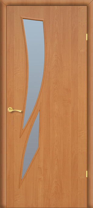Сибирь профиль Межкомнатная дверь Стрелиция ПО, арт. 4942 - фото №1