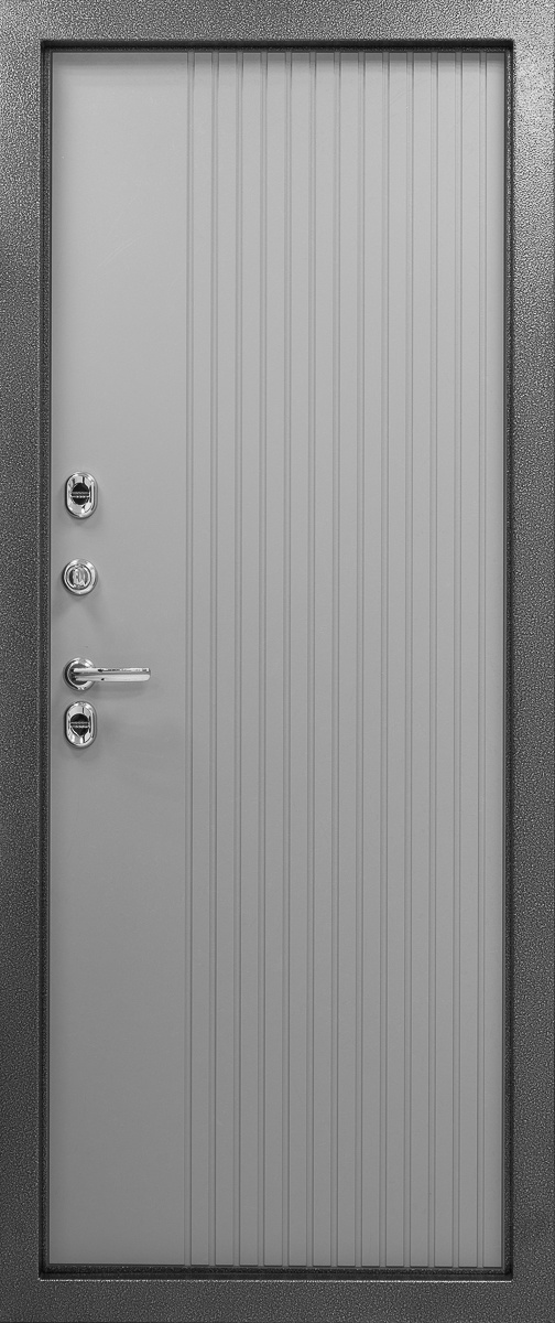 Снаб ДВ Входная дверь Гранд Термо 105 мм серебро, арт. 0005047 - фото №1