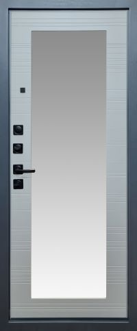 Рус комплект Входная дверь Квадро с зеркалом, арт. 0006342 - фото №1