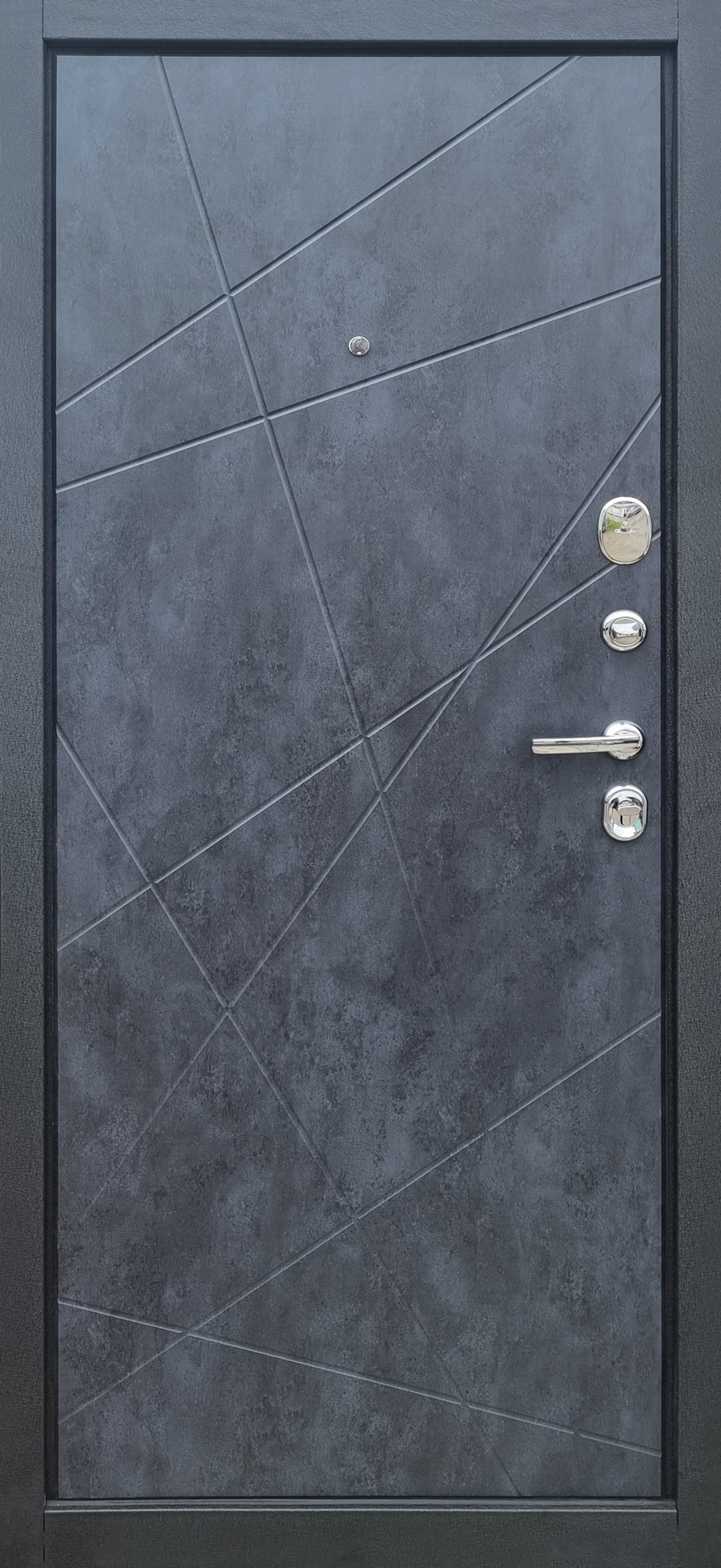Рус комплект Входная дверь Атлант Geo Бетон графит, арт. 0007000 - фото №1